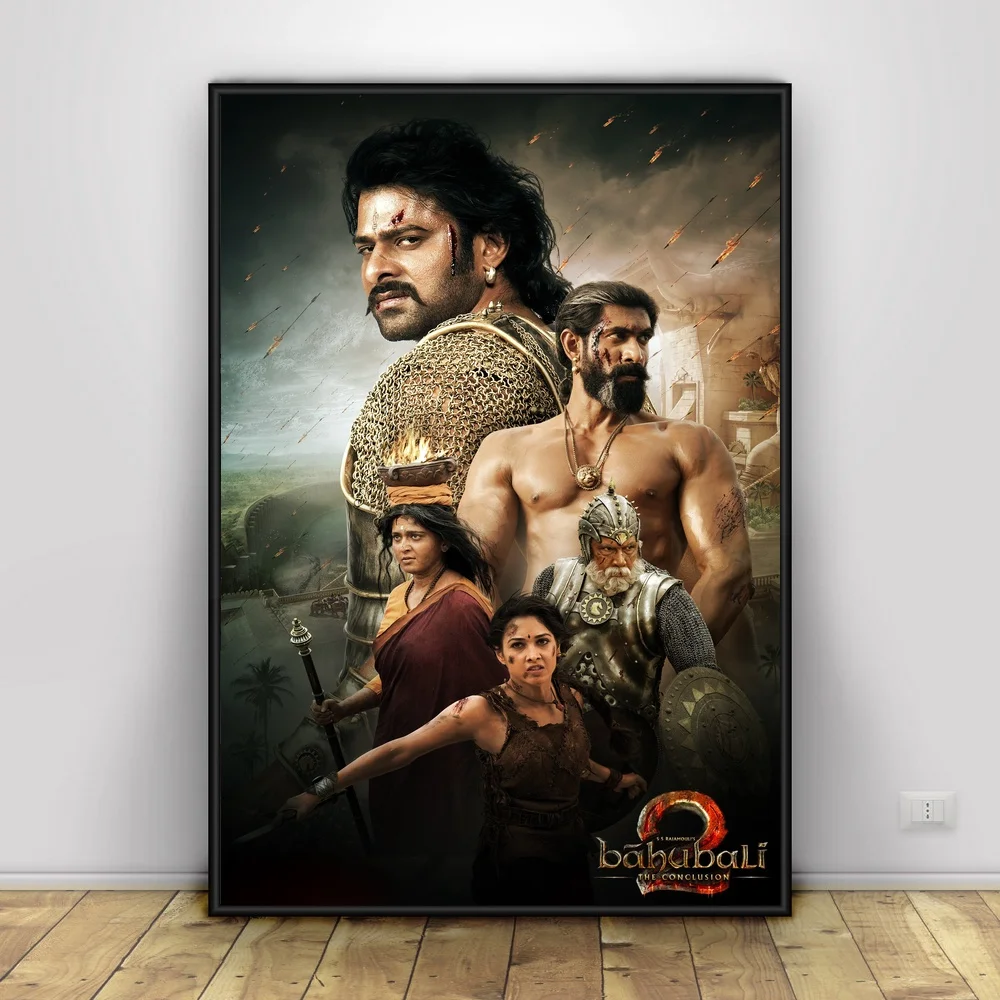

Baahubali 2 The Conclusion Art Silk Poster Home Decor 24x36inch