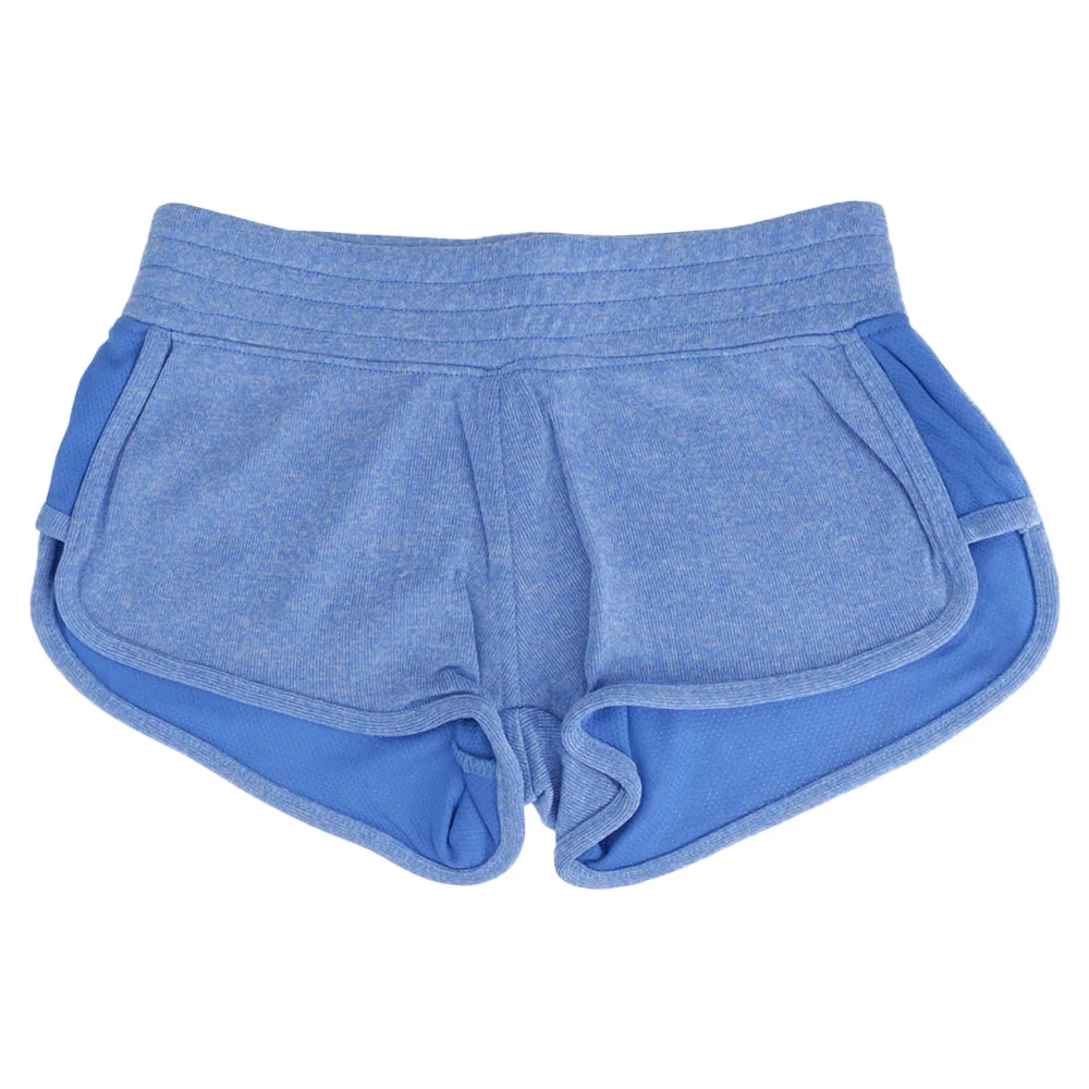 Для женщин Повседневное Спортивные шорты дышащий быстрое высыхание Короткие штаны с задним карманом S-L Размеры