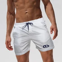 Men's Beach Pants Men Swimsuit Beach Sport Quick Drying Swim Trunks Mens Swimming Shorts Men Swimwear Sunga Surf Boxer Briefs