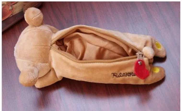 Плюшевая игрушка 1 шт. 20 см мультяшный медведь нулевой чехол маленький канцелярский студенческий мешок для карандашей мягкая игрушка креативный подарок для ребенка