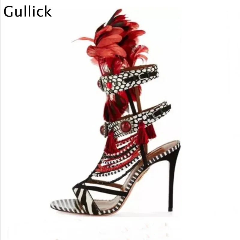 red string heels