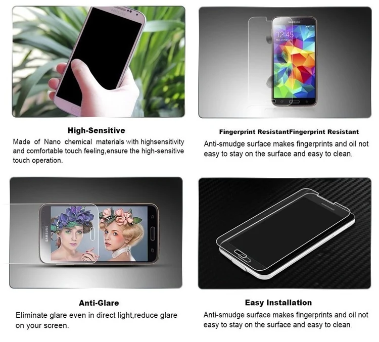 Закаленное стекло WZH для Samsung galaxy A3 A5 A7 A300 A500 A700 2015 Защитная пленка экрана Galaxy S3 S4 S5
