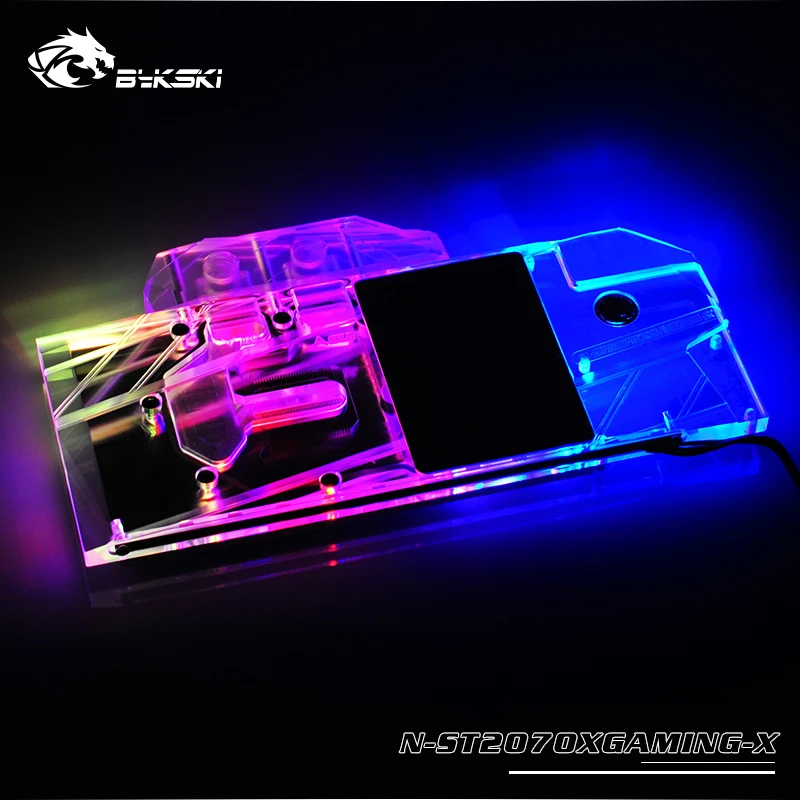 Bykski N ST2070XGAMING X ZOTAI RTX 2070 8 Гб игровая полноразмерная видеокарта блок водяного