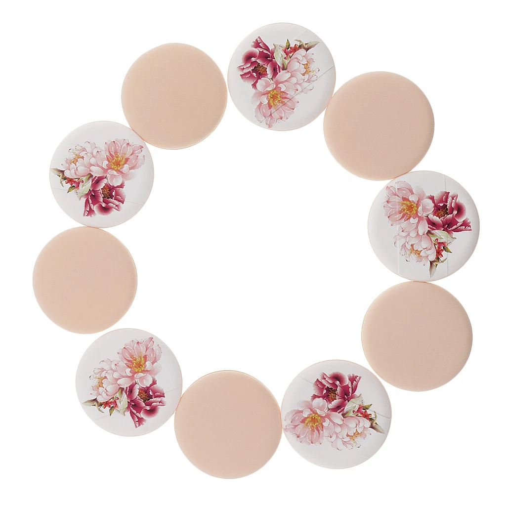 10x воздушные подушки крем макияж губчатый смеситель пудра Аппликаторы пион спонж для основы слоеный спонж