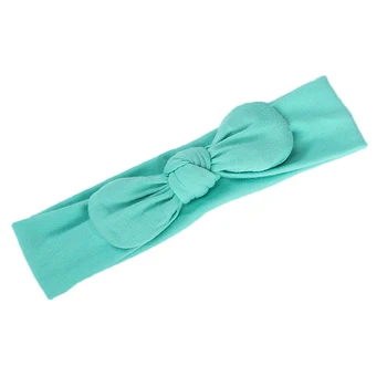 

160pcs/lot Baby Knot Bow Headwrap Fabric Bow Hair Band For Baby Girls Hair Accessory