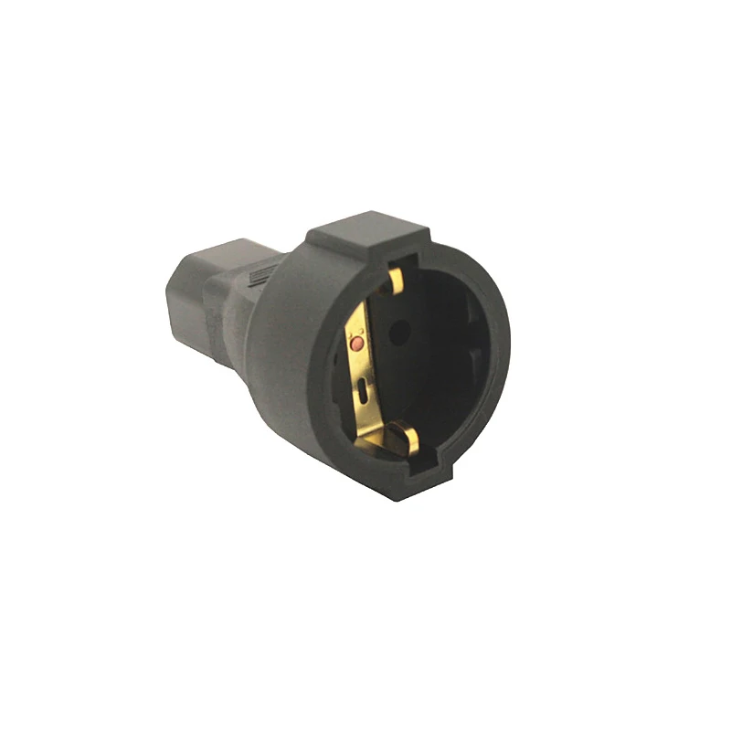 Адаптер питания IEC 320 C14 в EU German Female для PDU UPS IEC320 немецкая и французская розетки 2