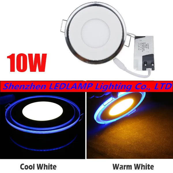 

Lowest price! 10W Acrylic LED Panel Light Downlight 3D LED Ceiling Down Light 85-265V Warm white/Cold White DHL/Fedex Free Ship