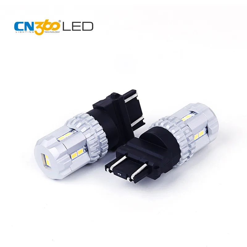 Автомобильная лампа CN360 2 шт. 3157 T25 3020SMD Светодиодная для автомобиля мини-размер 660LM