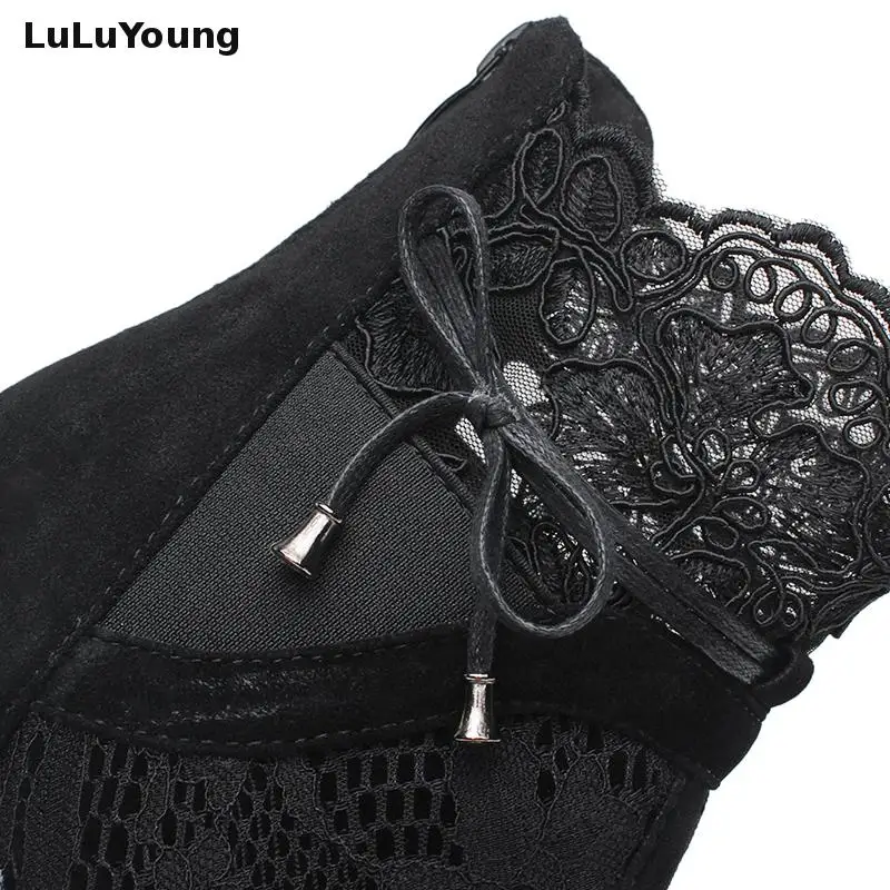 Cena Prawdziwej skóry wiosną i jesienią martin buty średnie piekło buty damskie