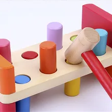 Новая деревянная игрушка заземляющая скамейка Juego de encastre деревянная игрушка для обучения игрушка