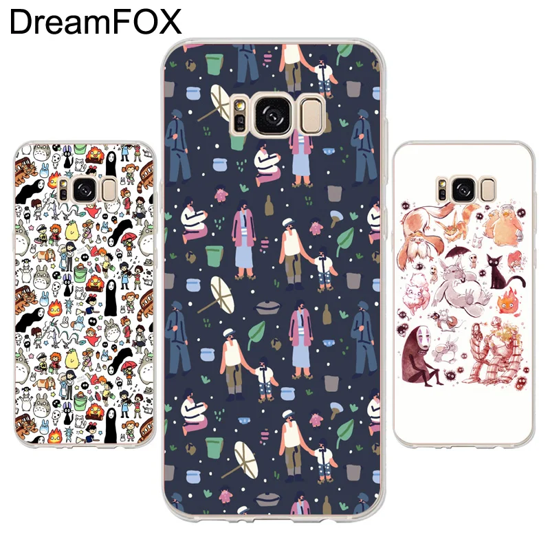 DREAMFOX K110 Ghibli Tribute Мягкий ТПУ силиконовый чехол для samsung Galaxy Note S 6 7 8 9 Edge Plus Grand Prime |