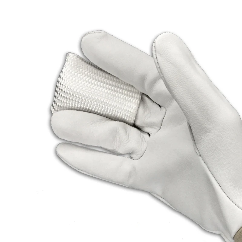 Tig Защитная перчатка для пальцев Сварочная из стекловолокна ТермоЗащита ручной