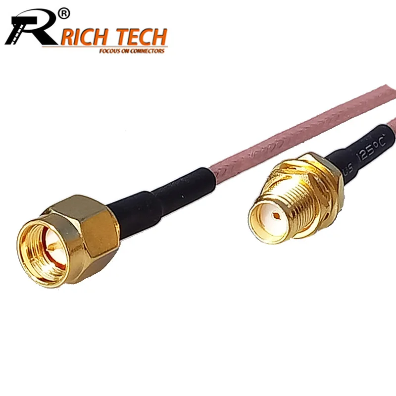 Promotion! SMA Female to Male Coaxial Cable Antenna Adapter 15cm RG316 Pigtail RF Coaxial Cable
