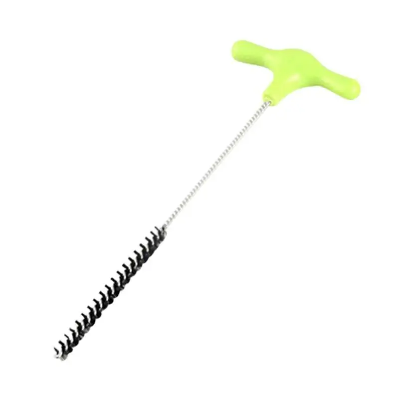 

Tea Pots Bottle Coffee Machine Mouth Cleaning Brush with Handle (Yellow) 0.75mm Subtle Precise removal of stains