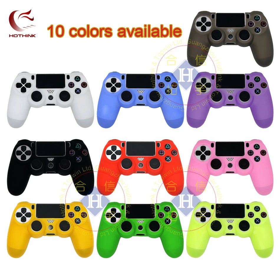 Soft Silicone Caseskin Cover For Sony Ps4 Controller Toys Games Video Games