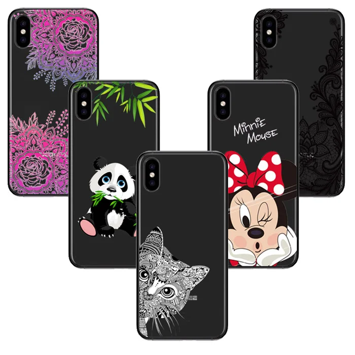 TPU Cover for Doogee X55 cover Cartoon Case case mix models &amp designs accept |