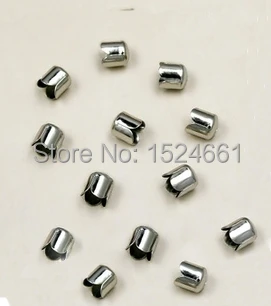 

100Pcs Blunt Necklace End Tip Bead Caps 8x7mm(Fit 6mm) *bead caps toggle clasp brooch findings connector charms