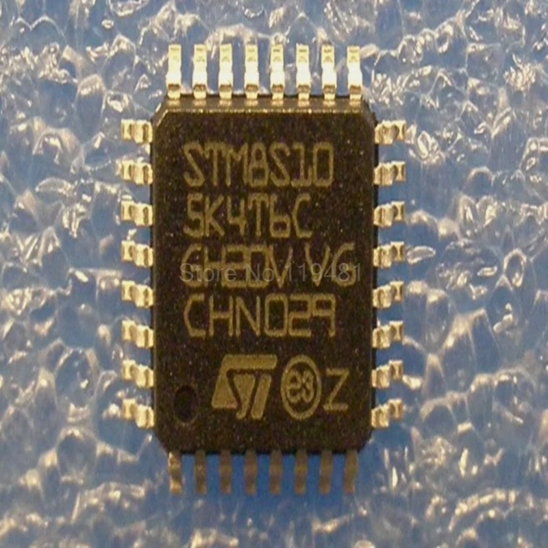 

STM8S105K4T6 STM8 STM8S Microcontroller IC 8-Bit 16MHz 16KB (16K x 8) FLASH