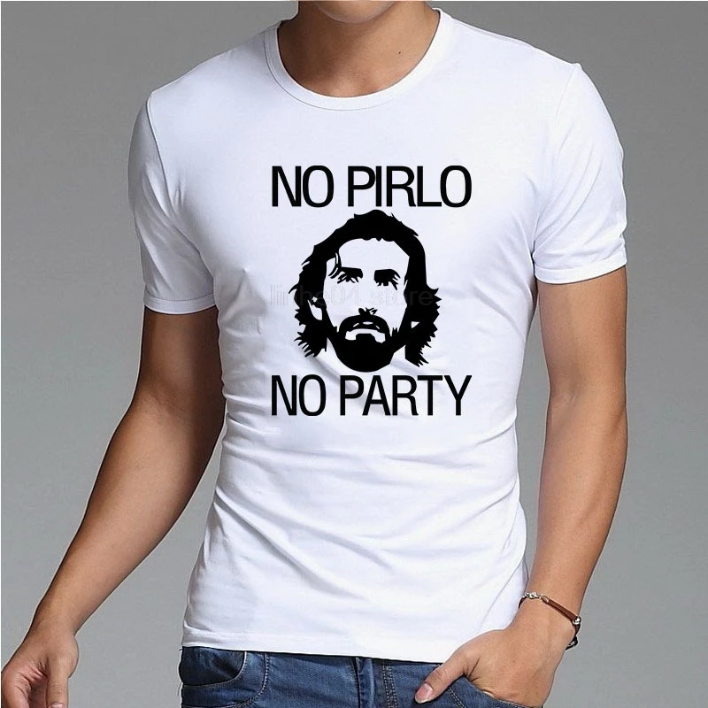 Нет Пирло вечерние Andrea Для мужчин футболки Нью-Йорк FC футболка PIRLO популярные