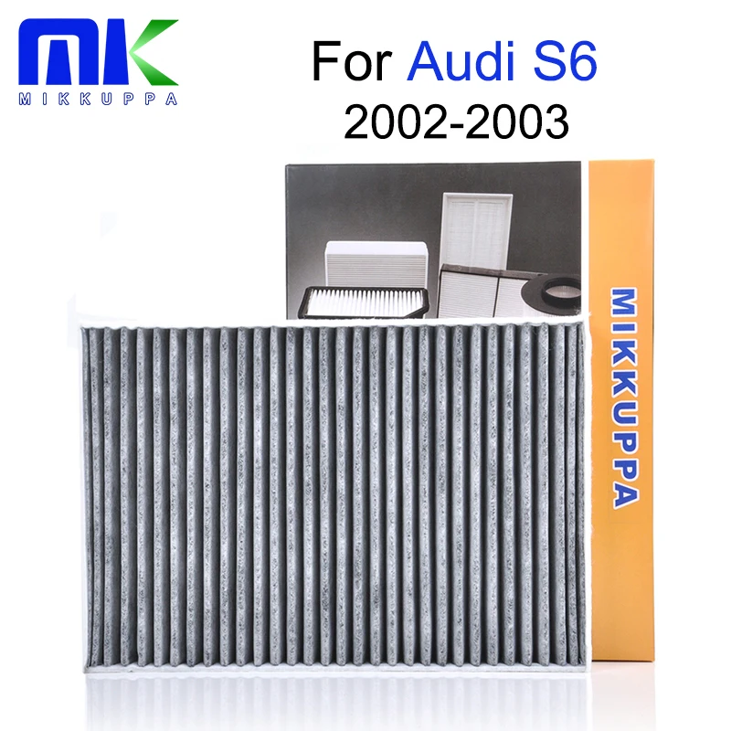 

Mikkuppa Cabin Air Filter For Audi S6 2002 2003 Car Accessories OEM 4B0-819-439C High Quality