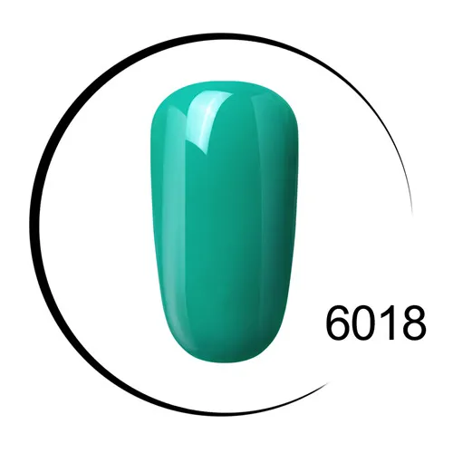 Elite99 одношаговый Цветной Гель-лак чистый цвет белый дизайн ногтей супер качество отмачиваемый Светодиодный УФ-гель без запаха - Цвет: 6018
