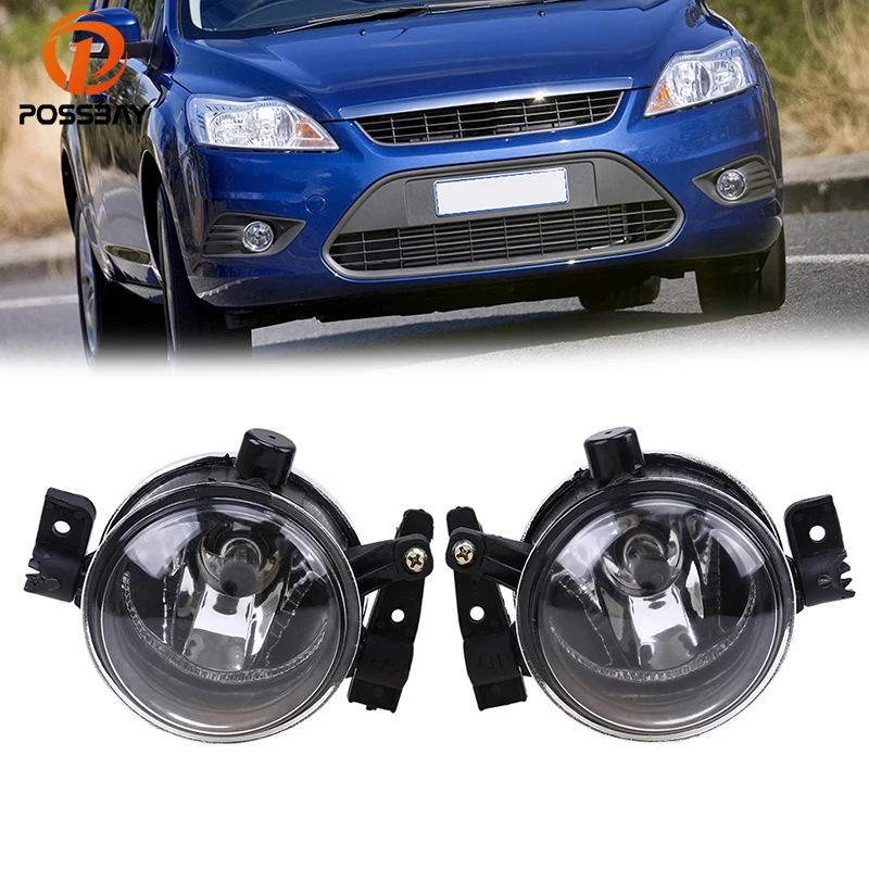 

POSSBAY Car Styling Fog Light Fog Lamp Fit for Ford Focus MK2 2005 2006 2007 2008 12V Driving Lights