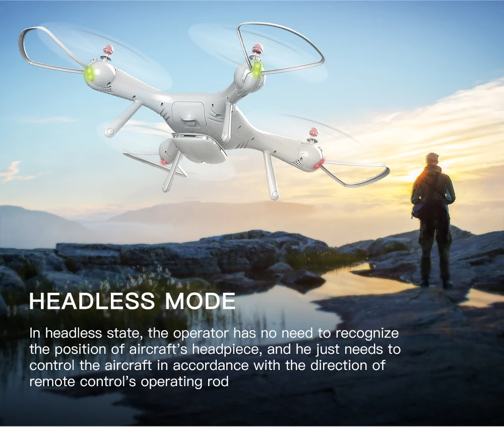Syma X25PRO 2.4G GPS Positioning FPV RC Drone Quadcopter with 720P HD Wifi Adjustable Camera Altitude Hold Follow Me Gifts New