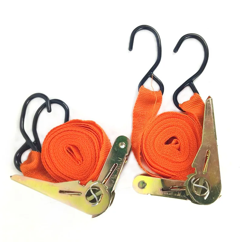 

High - quality 2pcs 4.5m ratchet wheel type car cargo polyester tie-in