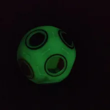 Рождество светящийся снятие стресса 1 шт. Радужный магический шар игрушки Топ пластиковый куб Твист Головоломка игрушки подарок в