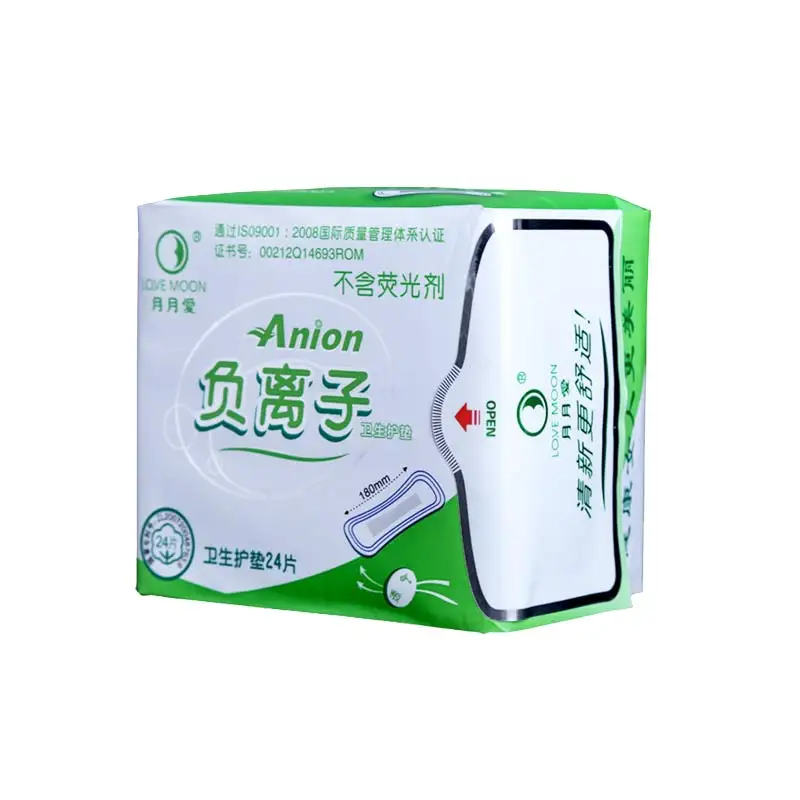 

19pack /lot women's sanitary pad lovemoon sanitary napkin feminine hygiene gaskets Pad for menstrual shorts anion love moon