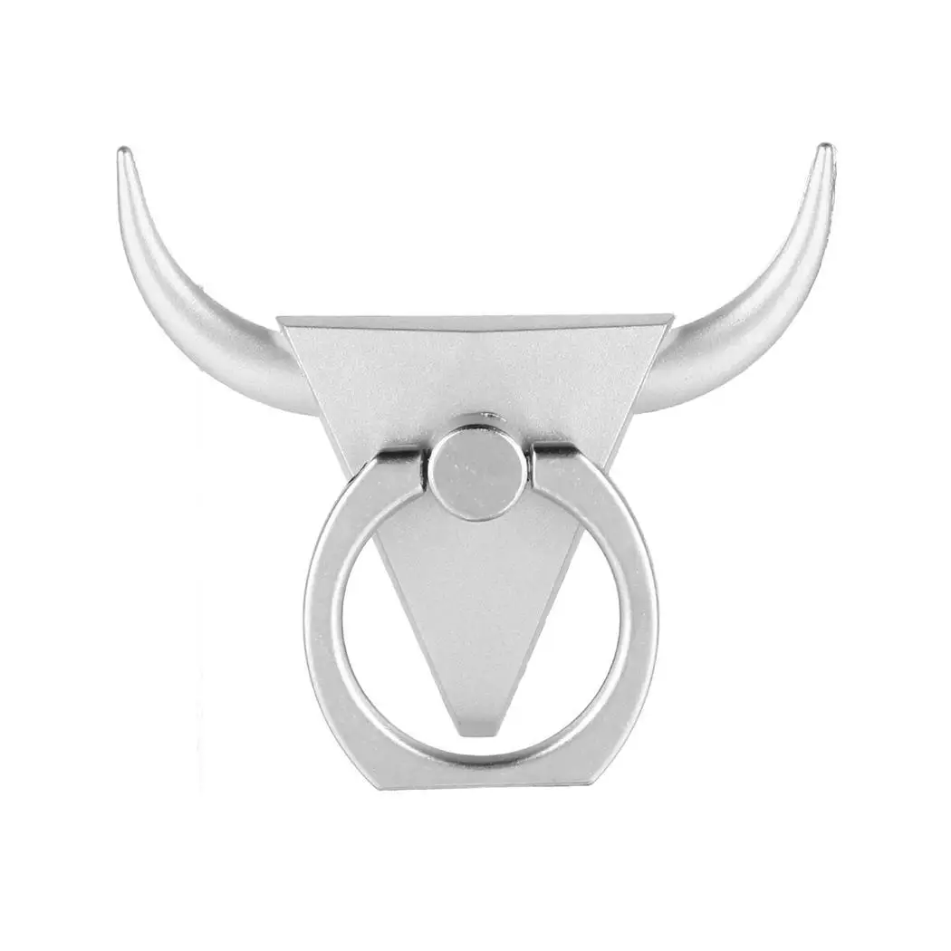 Universal Bull Zinc Alloy Universal Mobile Phone 360 Degree Finger Ring Metallic Stand Holder for iPhone/Samsung/Huawei/Xiaomi Universal Bull Zinc Alloy Universal Mobile Phone 360 Degree Finger Ring Metallic Stand Holder for iPhone/Samsung/Huawei/Xiaomi