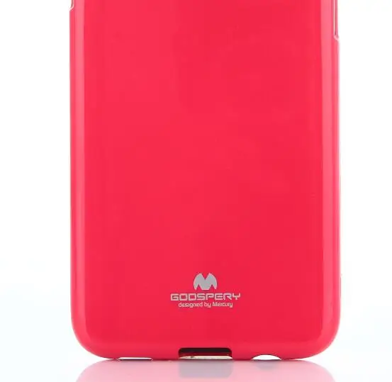 Тонкий защитный чехол-бампер из ТПУ для LG G7 ThinQ G7+ Thinq Original Mercury GOOSPERY Pearl Jelly - Цвет: hot pink