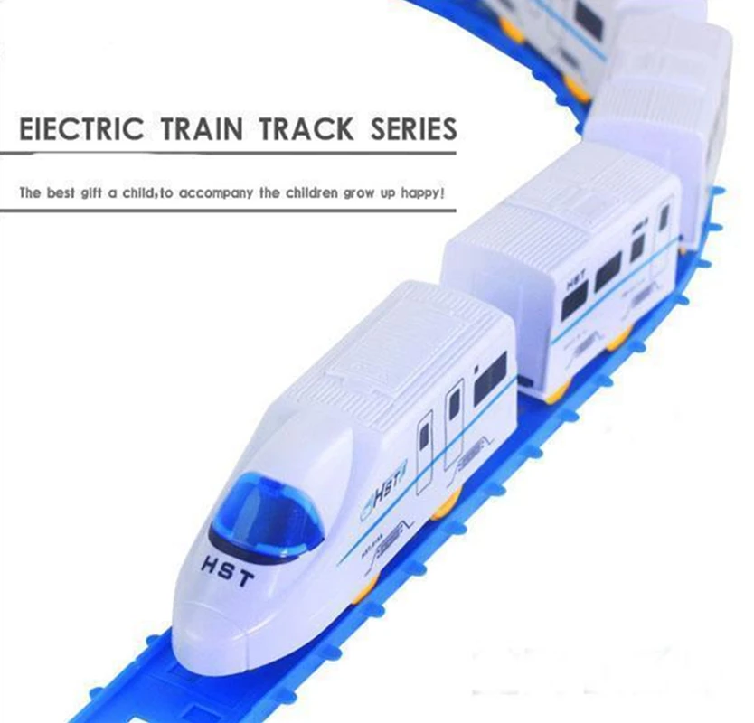 

Real > 3 Years Old Plastic Educational Cars Chuggington Electric Track High-speed Harmony Emu Rail Toys