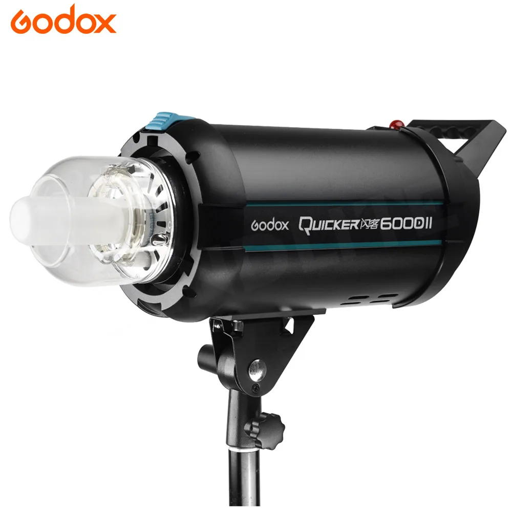 Высокоскоростная студийная стробоскопическая вспышка Godox quicer 600DII 600W GN76 speed lite Встроенная 2,4 X система для всех камер