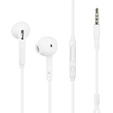 3 5mm Wired Earphone Stereo Headphones Portable Sport Running Headset with Mic Volume Control Universal for