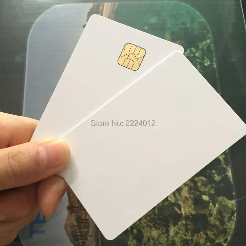 

1PCS  AT24C02  Contact IC Chip - Smart PVC Blank Cards - 30Mil  With 2K Capacity For Access Control System