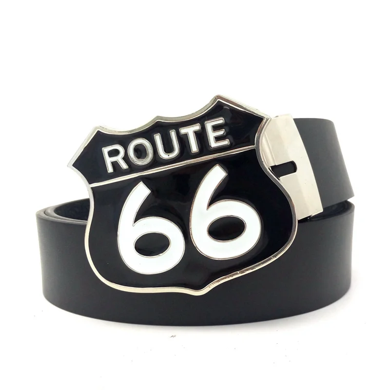 Винтажные ковбойские ремни для мужчин с Will Rogers Road U.S. Route 66 ретро ремень пряжкой