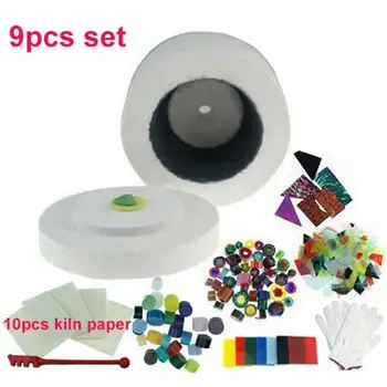 

2020 Glass Kiln Kits(9items/set) For DIY Glass Pendants in Glass Kiln kits by E-packet fast free shipping