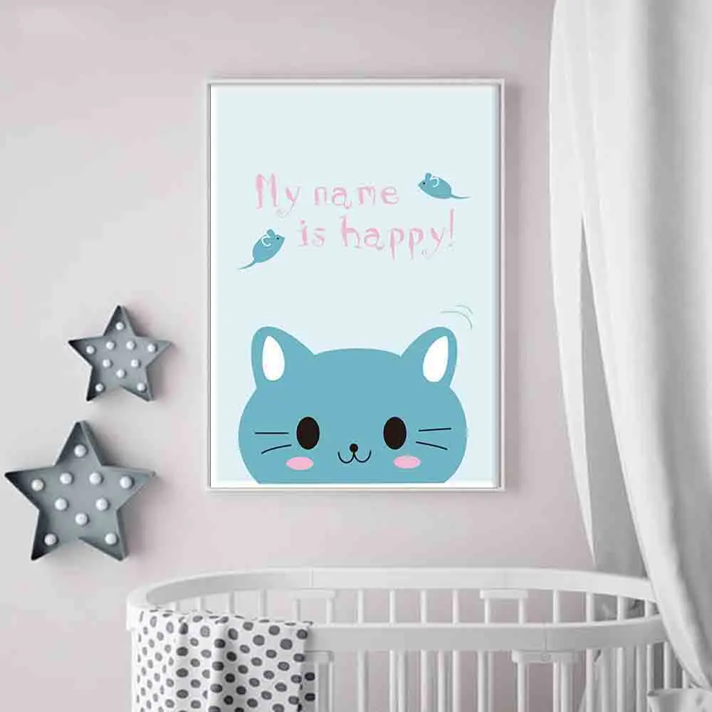 TAAWAA-Cartoon-Cat-Wall-Art-Canvas-Painting-Nursery-Posters-and-Prints-Nordic-Style-Decorative-Picture (3)