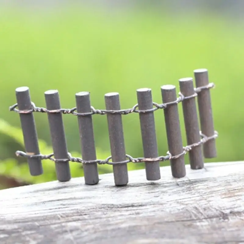 Details about   LT_ FP Fence Railings Miniatures Micro-landscape DIY Resin Garden Cottage Dec 