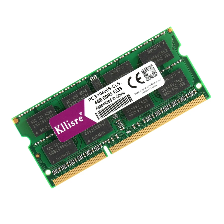 Kllisre DDR3 DDR4 8GB 4GB 16GB laptop Ram 1333 1600 2400 2666 2133 DDR3L 204pin Sodimm Notebook memory 4