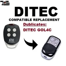 Для DITEC GOL4C Замена дистанционного управления 433,92/433 МГц фиксированный код