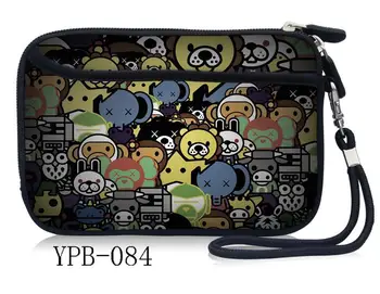 

Animals Carry Case Cover Pouch for 2.5 inch Power Bank USB external WD HDD Hard Disk Drive Protect Protector Bag Enclosure Case
