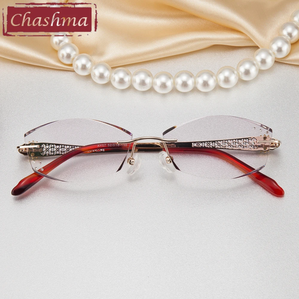 Брендовые женские очки Chashma с оправой прозрачные линзы оптические оправой| |