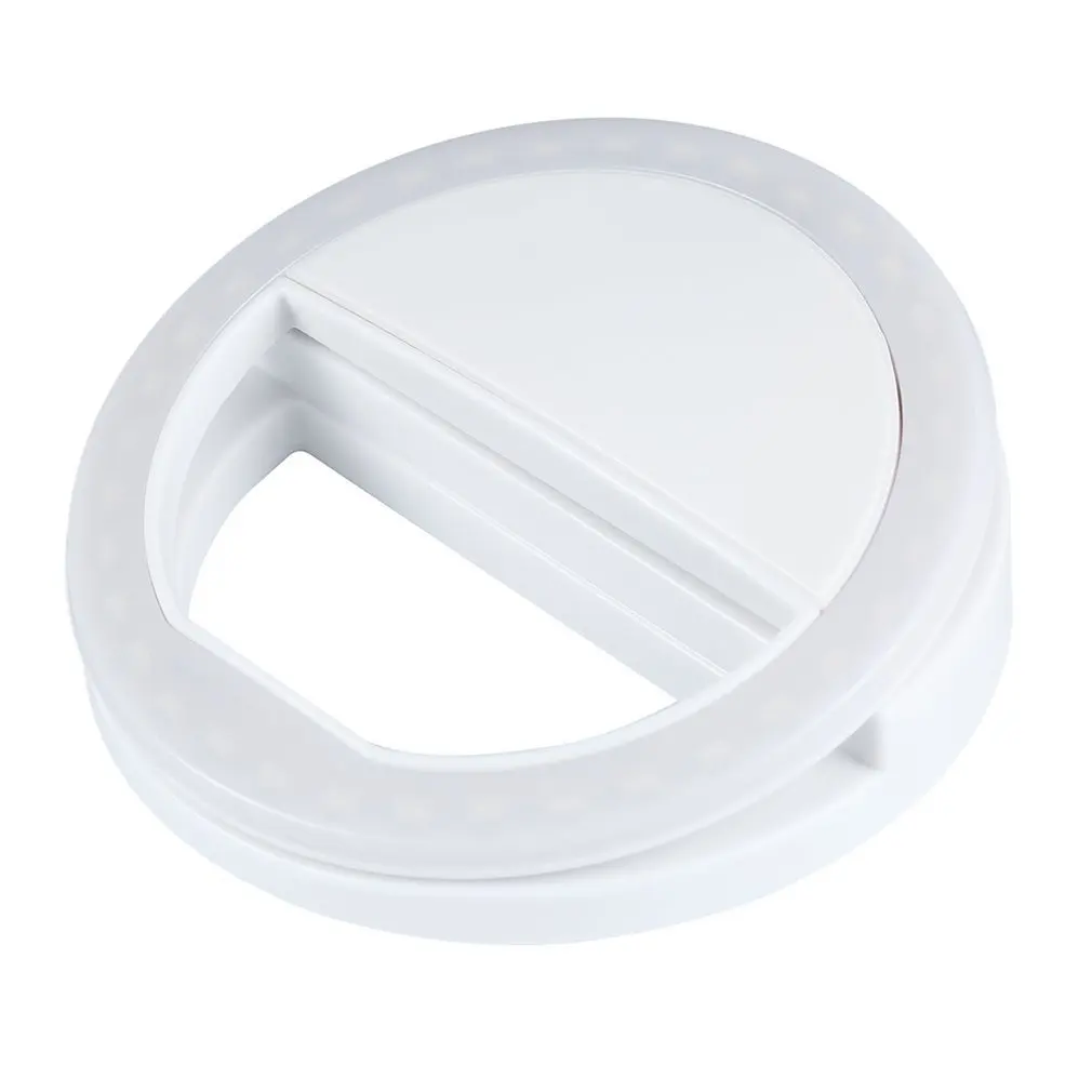

Portable Selfie Flash Light Clip-On Luminous Lamp LED Light Ring Video light Night Enhancing Fill Light For Iphone For Samsung