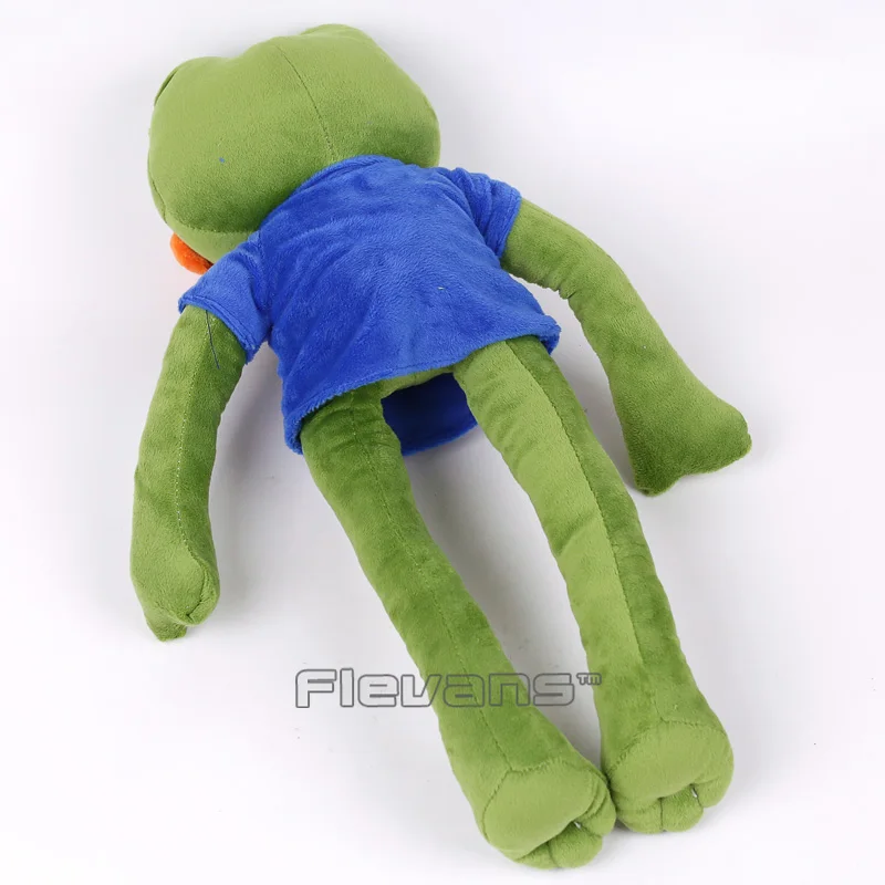 Зеленые Sad лягушки смешные плюшевые игрушки мягкие чучело куклы 42 см
