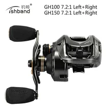 Fishband GH100 катушка микро-материал вода 7,2: 1 колесо карбоновый ультра-светильник метательный динамический магнитный тормоз Анти-взрыв линия катушка