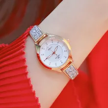 Лидирующий бренд элегантные женские часы женский браслет с шармами часы светящиеся девушки модные повседневные часы женские часы с золотым наполнением