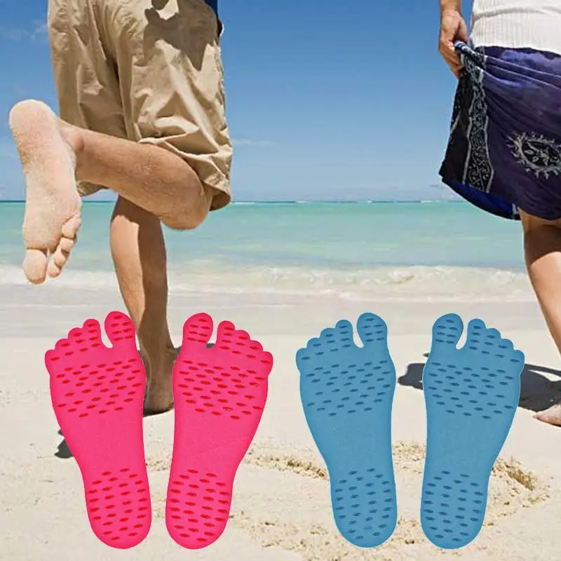 1 Pair Beach Invisible Anti slip Insole Anti skidding Invisibility