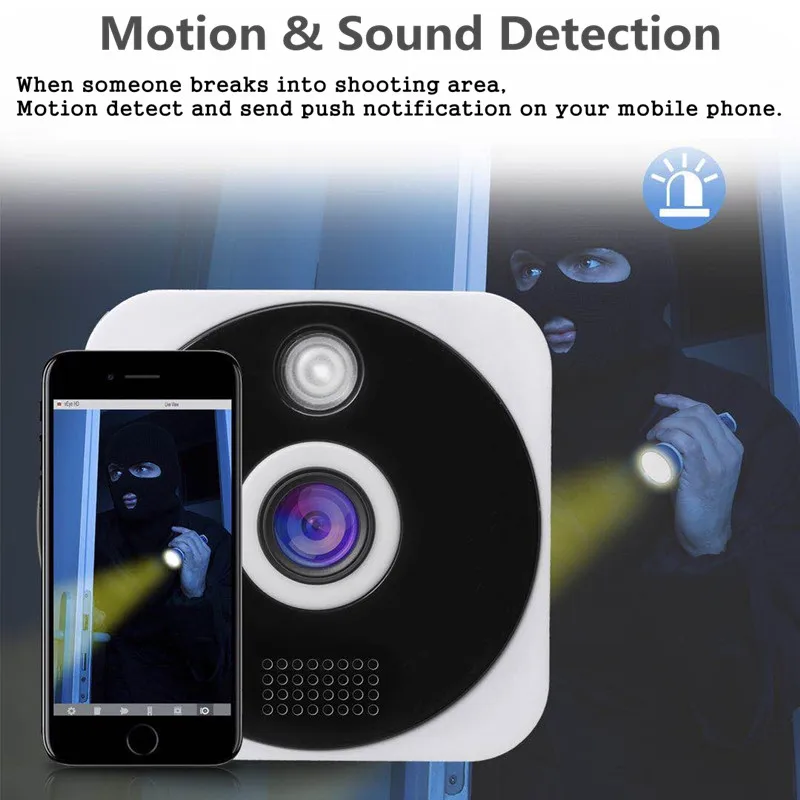 

Full HD 1080P IP Camera Surveillance Home Security Wireless Camera with IR-Cut Night Vision Indoor Mini Cameras Motion Detection